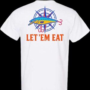 Let'Em Eat Fishing Short Sleeve T-Shirt